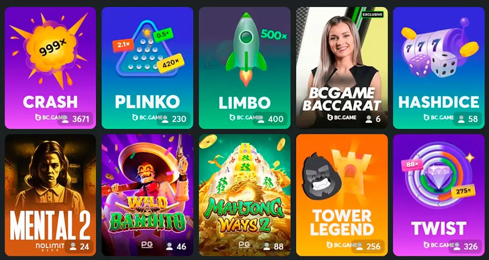 Вітальний Бонус BC Game - Виграйте більше на старті! Вітальний Бонус BC Game - Виграйте більше на старті!